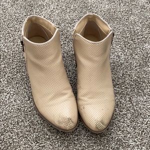 Tan booties - 7